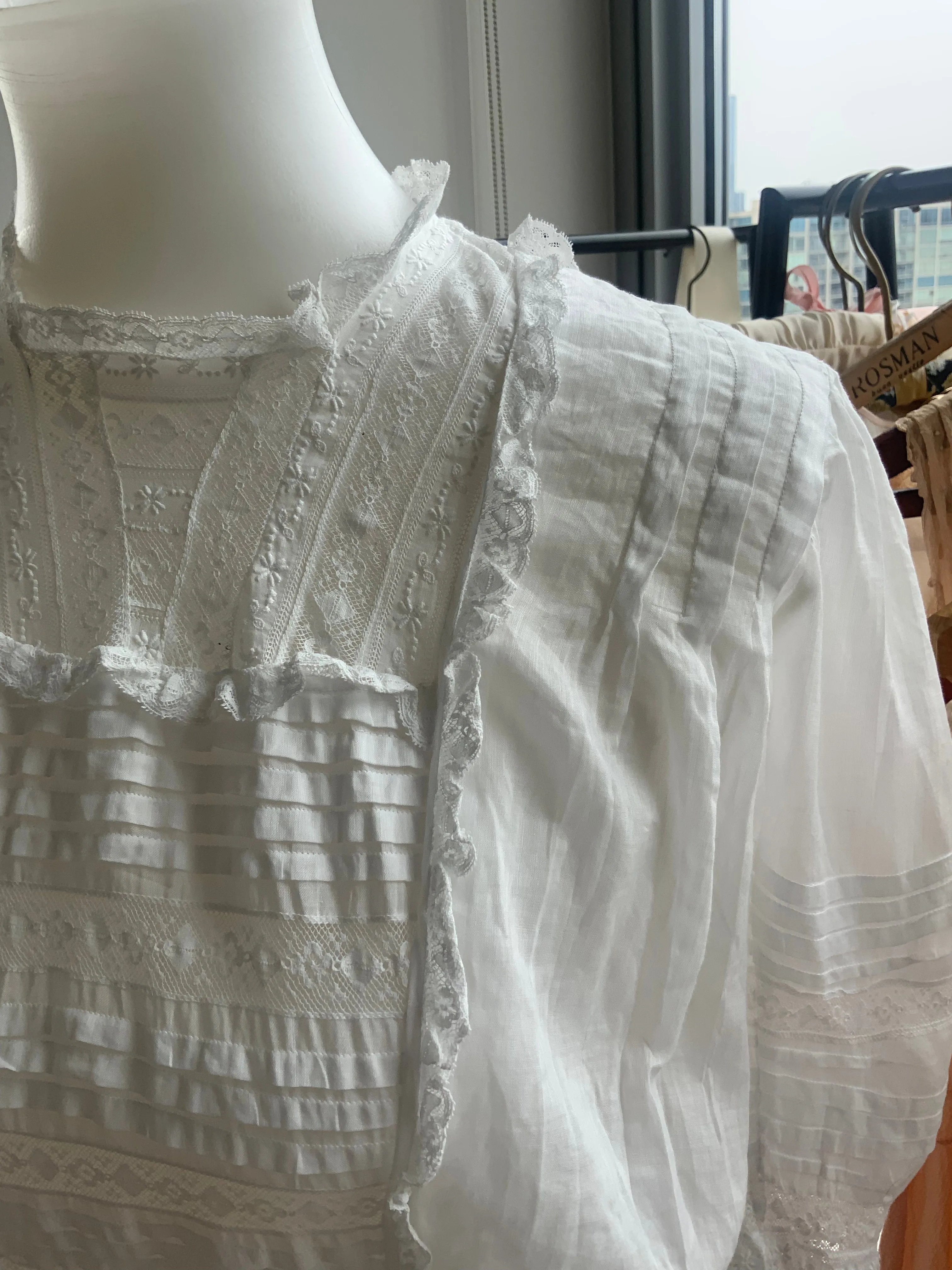 Edwardian Lawn Dress - 1919 - Bridal
