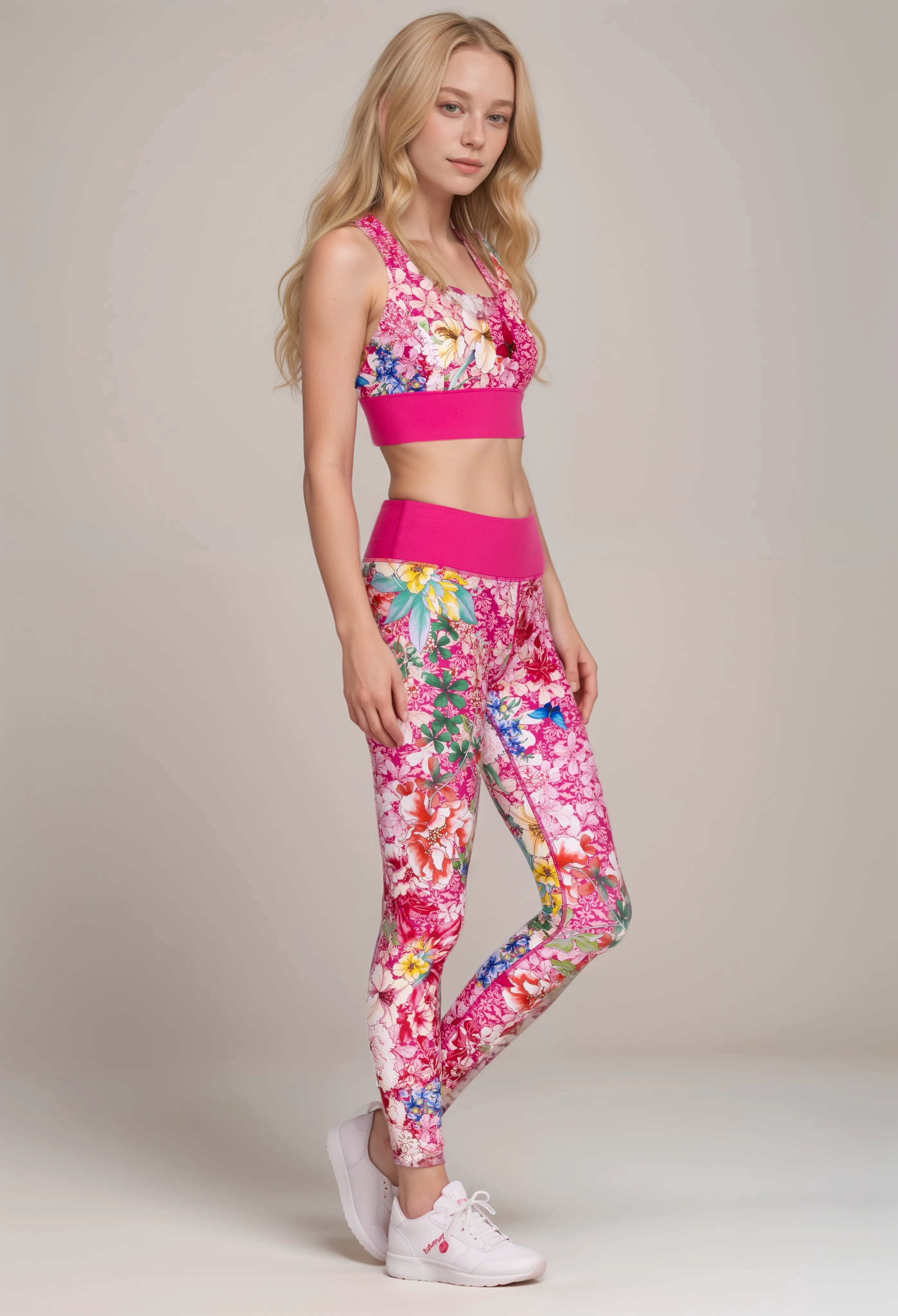 Johnny Was Bee Active Eyelet Hem Legging A8524 Boho Chic
