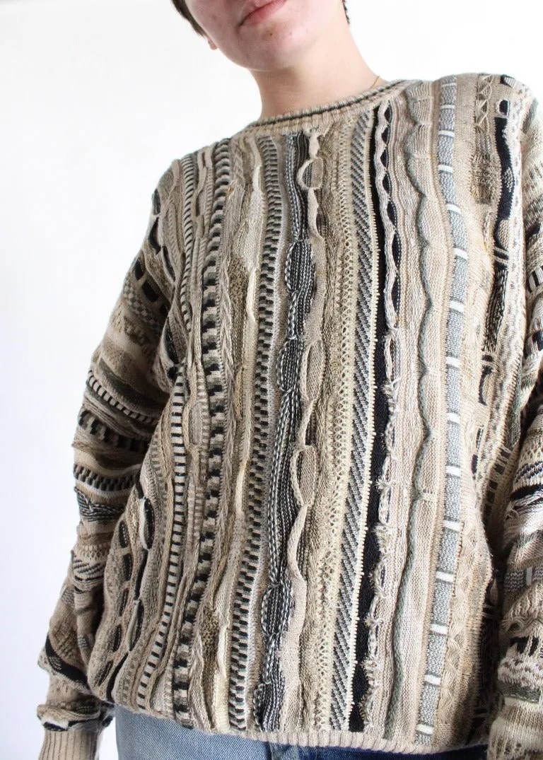 Vintage Knit Sweater S0761